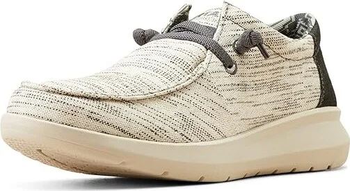 Ariat Hilo Men's Slip on Shoes Heathered White : 7 D - Medium, Canvas - Image 5
