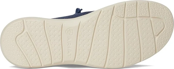 Ariat Hilo Men's Slip on Shoes Navy Mesh : 10 D - Medium, Canvas - Image 3