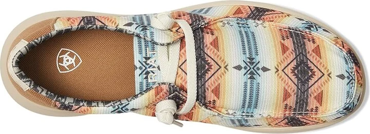 Ariat Hilo Men's Slip on Shoes Sunset Southwestern : 9 EE - Wide, Canvas - Image 2