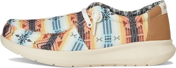 Ariat Hilo Men's Slip on Shoes Sunset Southwestern : 9 EE - Wide, Canvas - Image 6