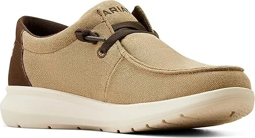 Ariat Hilo Men's Slip on Shoes Tan : 7.5 D - Medium, Canvas - Image 6