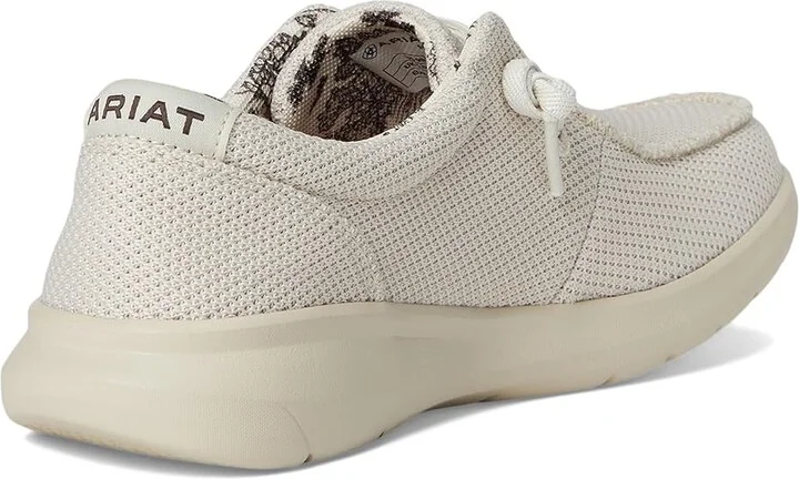 Ariat Hilo Women's Shoes Cream Mesh : 11 B - Medium, Leather - Image 4