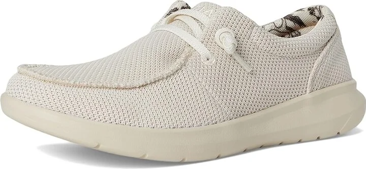 Ariat Hilo Women's Shoes Cream Mesh : 11 B - Medium, Leather - Image 5