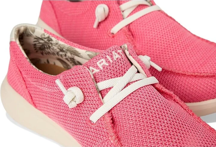 Ariat Hilo Women's Shoes Light Coral Mesh : 9.5 B - Medium, Leather - Image 7