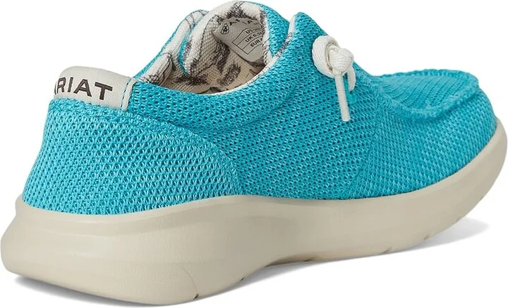 Ariat Hilo Women's Shoes Turqueza Mesh : 8 B - Medium, Leather - Image 4