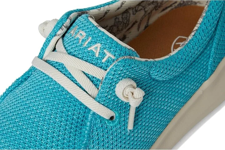 Ariat Hilo Women's Shoes Turqueza Mesh : 8 B - Medium, Leather - Image 7