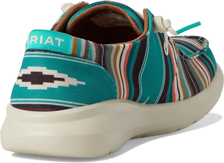 Ariat Hilo Women's Shoes Turquoise Serape : 5.5 B - Medium, Leather - Image 4