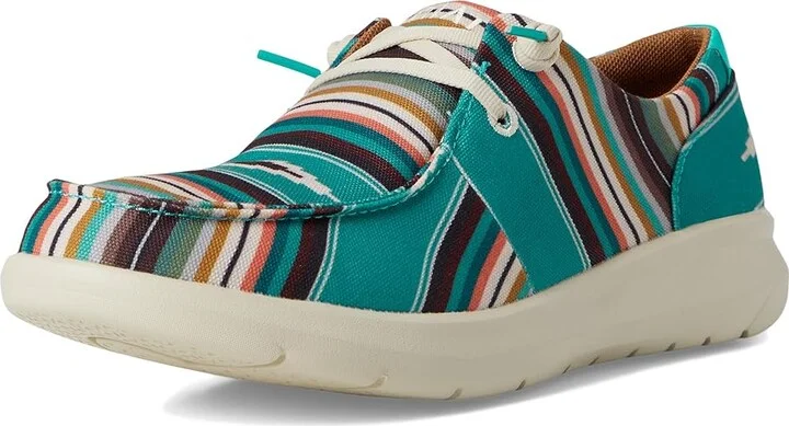 Ariat Hilo Women's Shoes Turquoise Serape : 5.5 B - Medium, Leather - Image 5