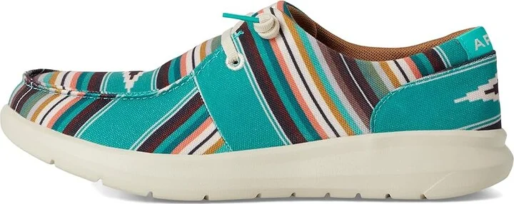 Ariat Hilo Women's Shoes Turquoise Serape : 5.5 B - Medium, Leather - Image 6