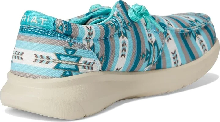 Ariat Hilo Women's Shoes Turquoise Texarkana : 7.5 B - Medium, Leather - Image 4