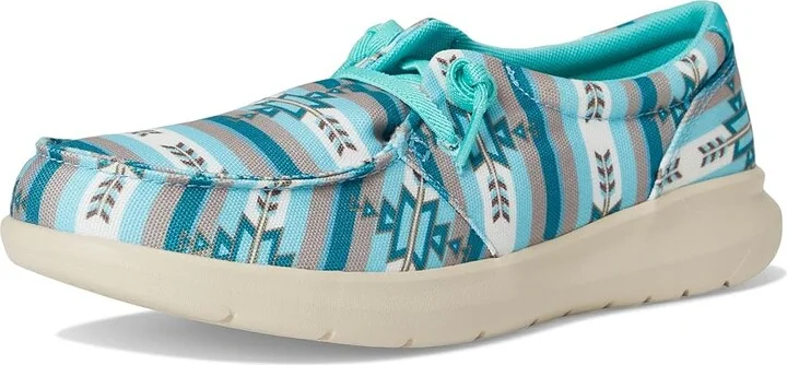 Ariat Hilo Women's Shoes Turquoise Texarkana : 7.5 B - Medium, Leather - Image 5