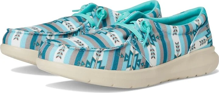 Ariat Hilo Women's Shoes Turquoise Texarkana : 7.5 B - Medium, Leather