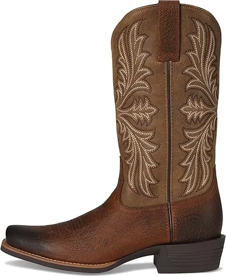 Ariat Hustler Cowboy Boots Earth : 9 W, Leather - Image 6