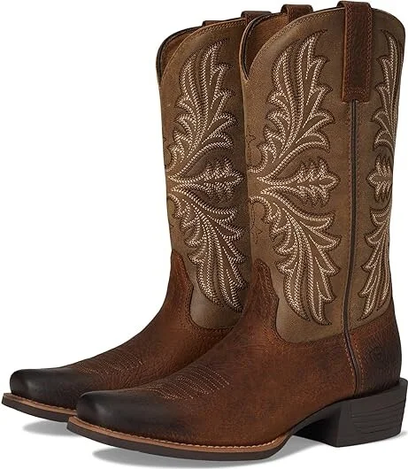 Ariat Hustler Cowboy Boots Earth : 9 W, Leather
