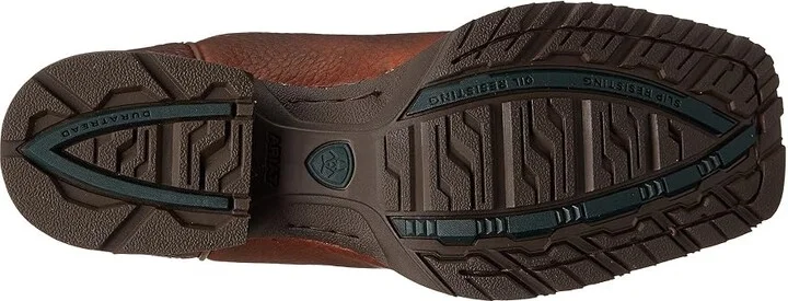 Ariat Hybrid Rancher Cowboy Boots Brown Oiled Rowdy : 9 D - Medium, Leather - Image 4