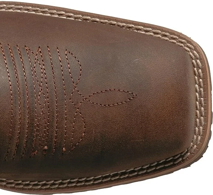 Ariat Hybrid Rancher Cowboy Boots Distressed Brown : 8 D - Medium - Image 3