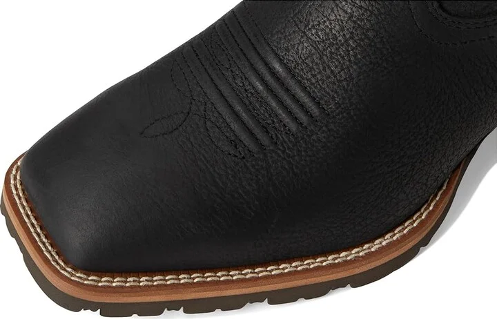 Ariat Hybrid Rancher Cowboy Boots Jasper Black : 12 M, Leather - Image 2