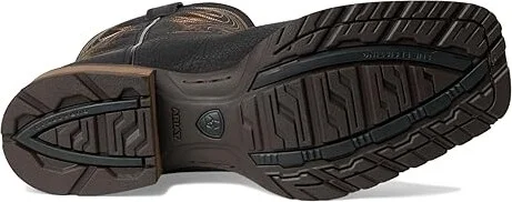 Ariat Hybrid Rancher Cowboy Boots Jasper Black : 12 M, Leather - Image 3