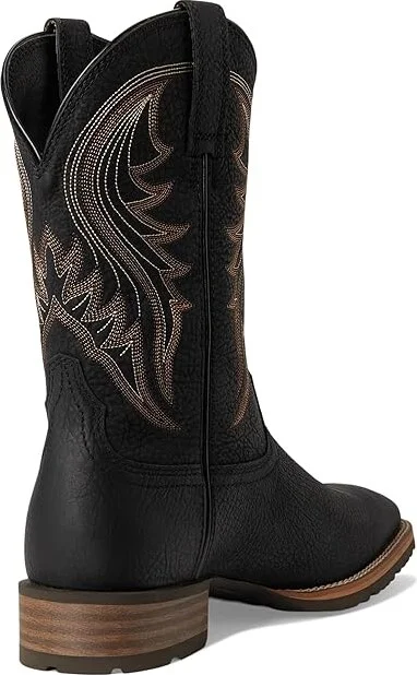Ariat Hybrid Rancher Cowboy Boots Jasper Black : 12 M, Leather - Image 4