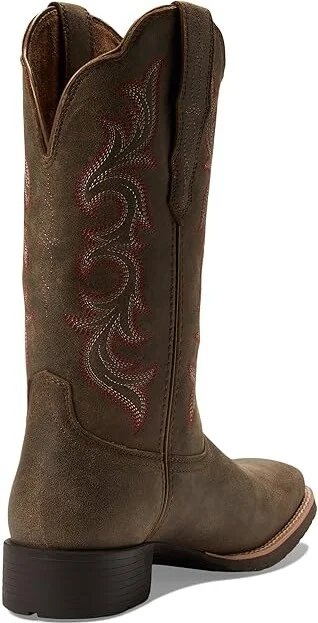 Ariat Hybrid Rancher Stretch Fit Western Boot Women's Boots Pebble : 5.5 B - Medium, Leather - Image 4