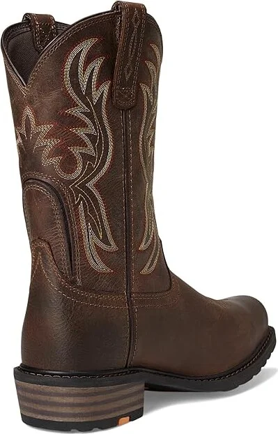 Ariat Ironside Square Toe Steel Toe Work Boots Cowboy Boots Rye Brown : 10.5 D - Medium, Leather - Image 4