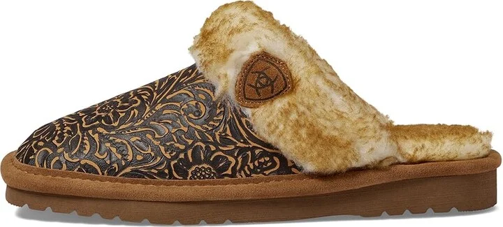 Ariat Jackie Exotic-Embossed Tooling Women's Shoes Brown : 6 B - Medium, Leather - Image 5