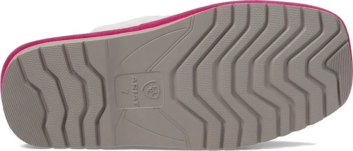 Ariat Jackie Square Toe Women's Shoes Very Berry Pink : 7 B - Medium, Leather/Shearling - Image 3