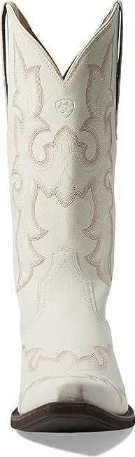 Ariat Jennings StretchFit Western Boot Women's Shoes Distressed Ivory : 6 B - Medium, Leather - Image 2