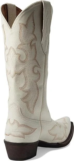 Ariat Jennings StretchFit Western Boot Women's Shoes Distressed Ivory : 6 B - Medium, Leather - Image 4