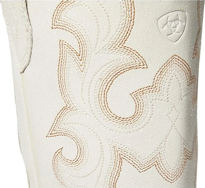 Ariat Jennings StretchFit Western Boot Women's Shoes Distressed Ivory : 6 B - Medium, Leather - Image 5