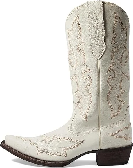 Ariat Jennings StretchFit Western Boot Women's Shoes Distressed Ivory : 6 B - Medium, Leather - Image 6