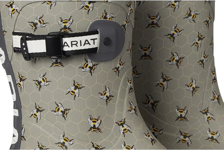 Ariat Kelmarsh Mid Rubber Boots Women's Boots Bee Print : 6 B - Medium, Synthetic - Image 7