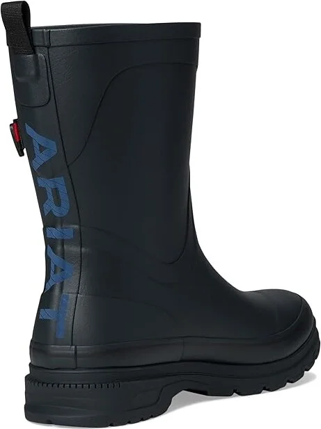 Ariat Kelmarsh Mid Rubber Boots Women's Boots Navy : 5.5 B - Medium, Synthetic - Image 4