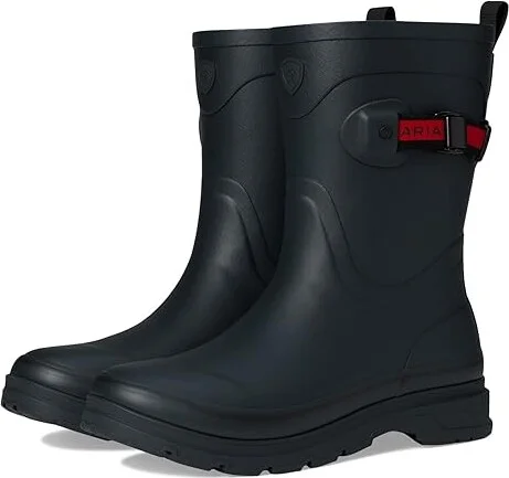 Ariat Kelmarsh Mid Rubber Boots Women's Boots Navy : 5.5 B - Medium, Synthetic