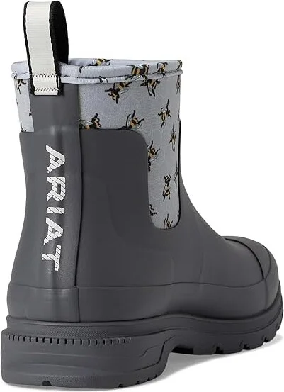 Ariat Kelmarsh Shortie Rubber Boots Women's Boots Bee Print : 8.5 B - Medium - Image 4