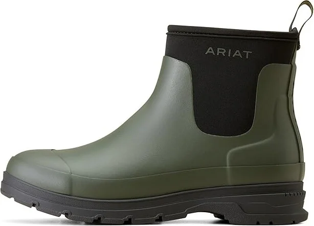 Ariat Kelmarsh Shortie Rubber Boots Women's Boots Dark Olive : 6 B - Medium - Image 6