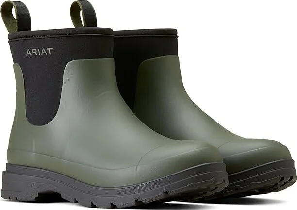 Ariat Kelmarsh Shortie Rubber Boots Women's Boots Dark Olive : 6 B - Medium