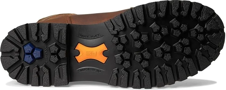 Ariat Longview Shock Shield 8 Waterproof Composite Toe Work Boots Men's Work Boots Copper Brown : 11.5 D - Medium, Leather - Image 3
