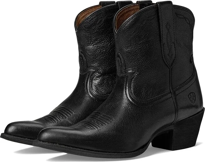 Ariat Maggie Western Boots Women's Boots Black Night : 5.5 B - Medium, Leather