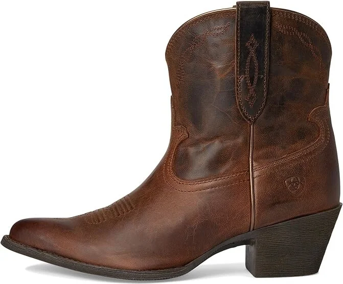 Ariat Maggie Western Boots Women's Boots Sassy Brown : 9.5 B - Medium, Leather - Image 6