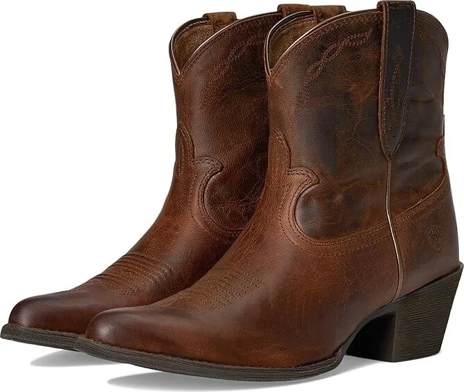 Ariat Maggie Western Boots Women's Boots Sassy Brown : 9.5 B - Medium, Leather