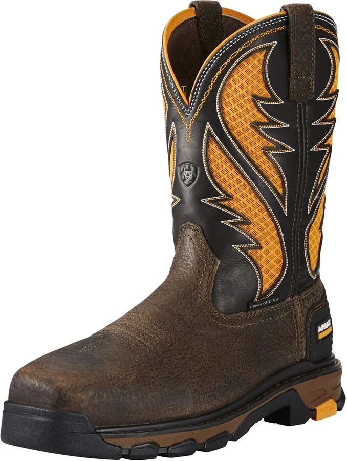 Cocoa Brown/Work Orange