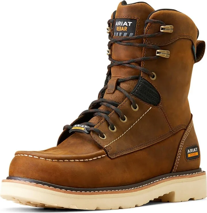 ARIAT Men’s Rebar Lift 8” Waterproof Work Boot