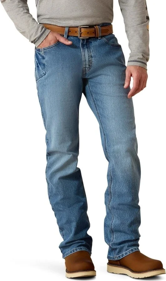 ARIAT Men s Rebar M4 Slim Fit Durastretch Straight Leg Jeans