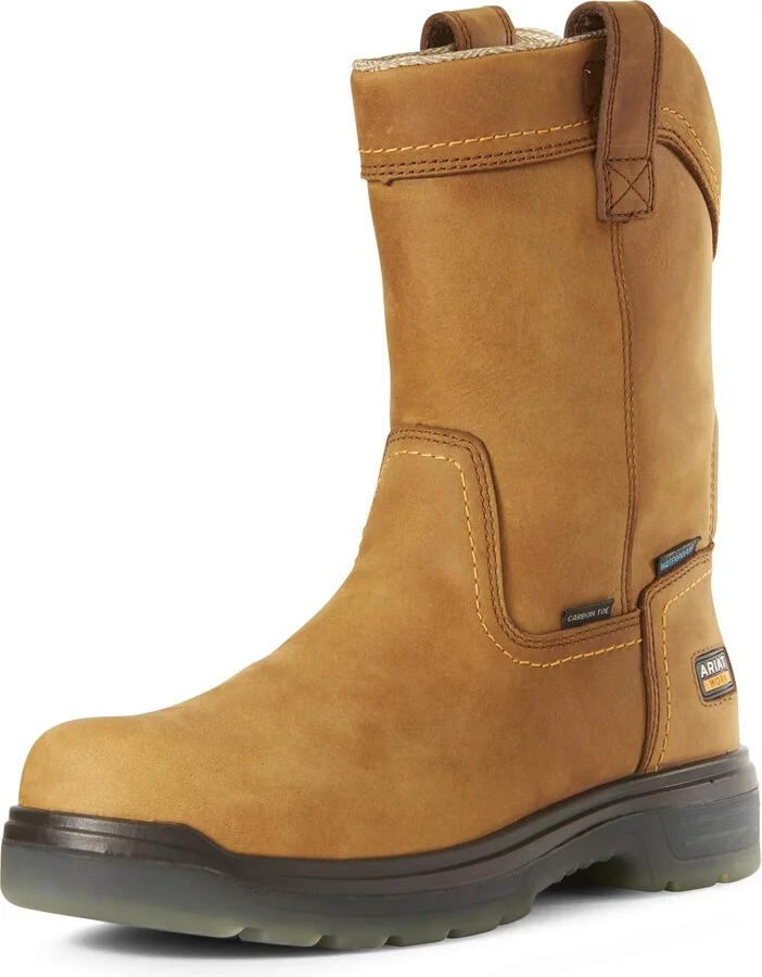 ARIAT Men’s Stump Jumper Pull-On Waterproof Composite Toe Work Boot