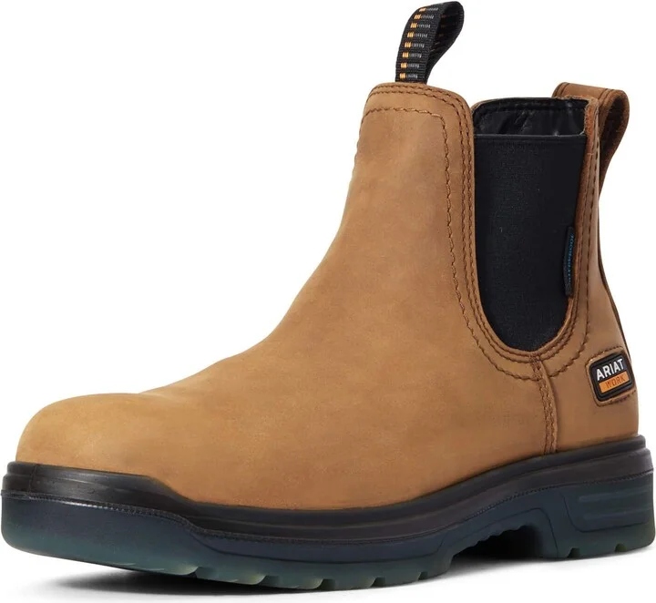 ARIAT Men’s Turbo Chelsea Waterproof Work Boot