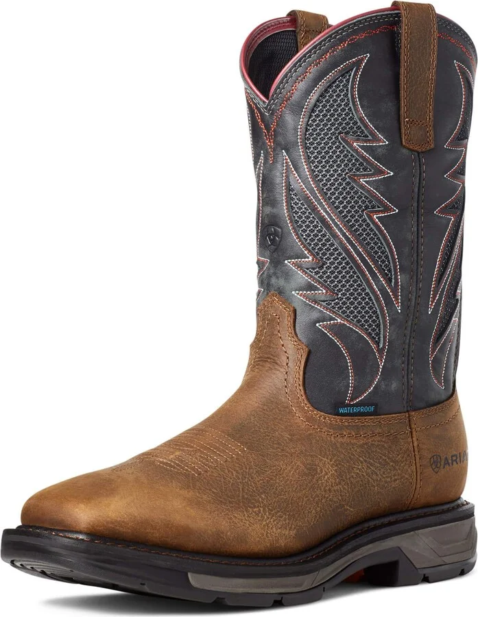 ARIAT Men’s WorkHog XT VentTEK Waterproof Work Boot