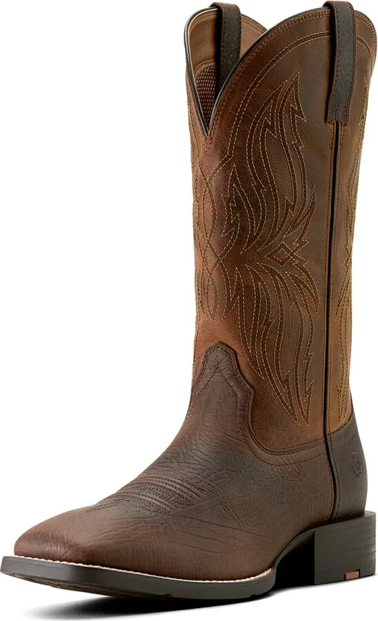 ARIAT Men Sport Rustler Wide Square Toe Cowboy Boot