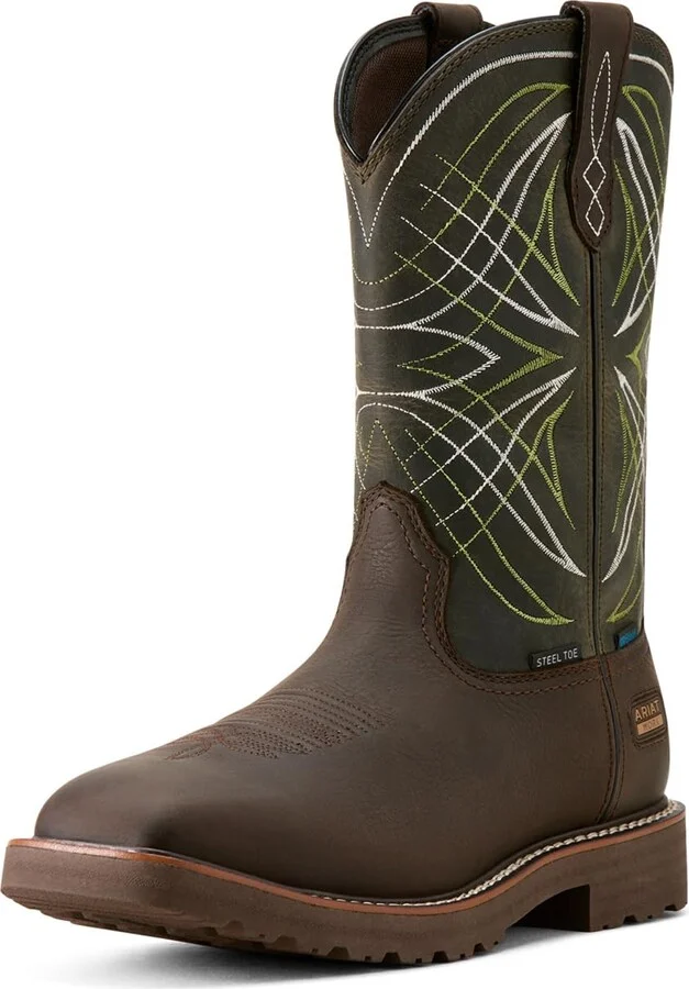 ARIAT Men's Activator Waterproof Steel Toe Work Boot