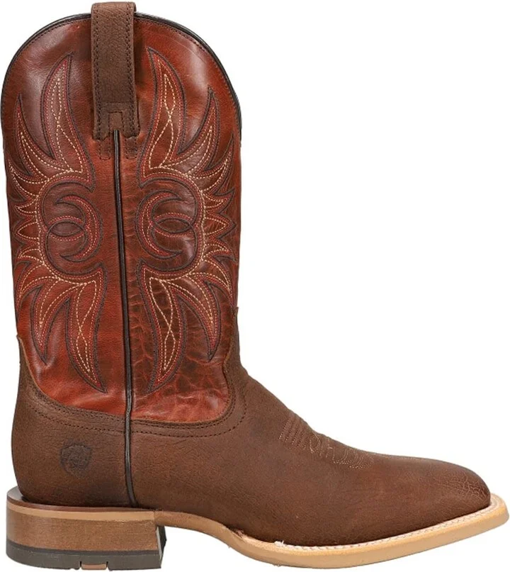 ARIAT Mens Arena Winner Western Boot Fiddle Brown/Cinnamon 12